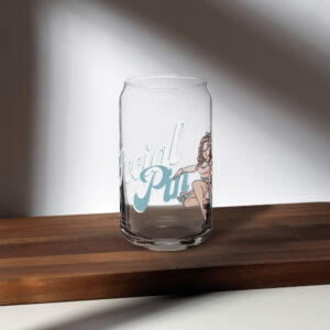 Can-shaped glass