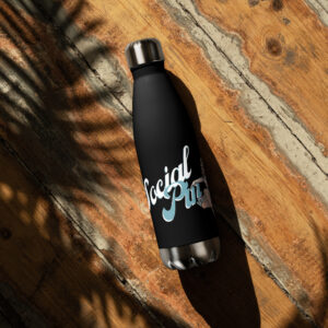 Stainless steel water bottle